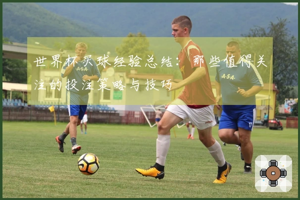 世界杯买球经验总结：那些值得关注的投注策略与技巧